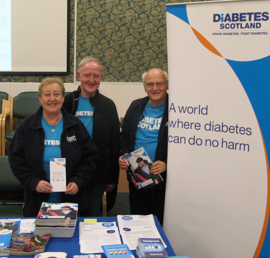 Group members at stall in Dixon Community Centre